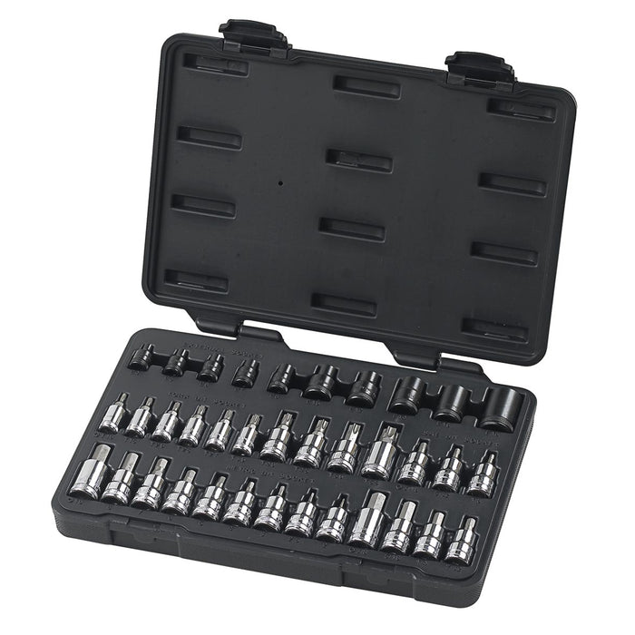 36PC MASTER TORX SET W/HEX SOCKET BITS