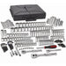 216 PC 1/4" 3/8" & 1/2" DR MECHANICS TOOLS SET