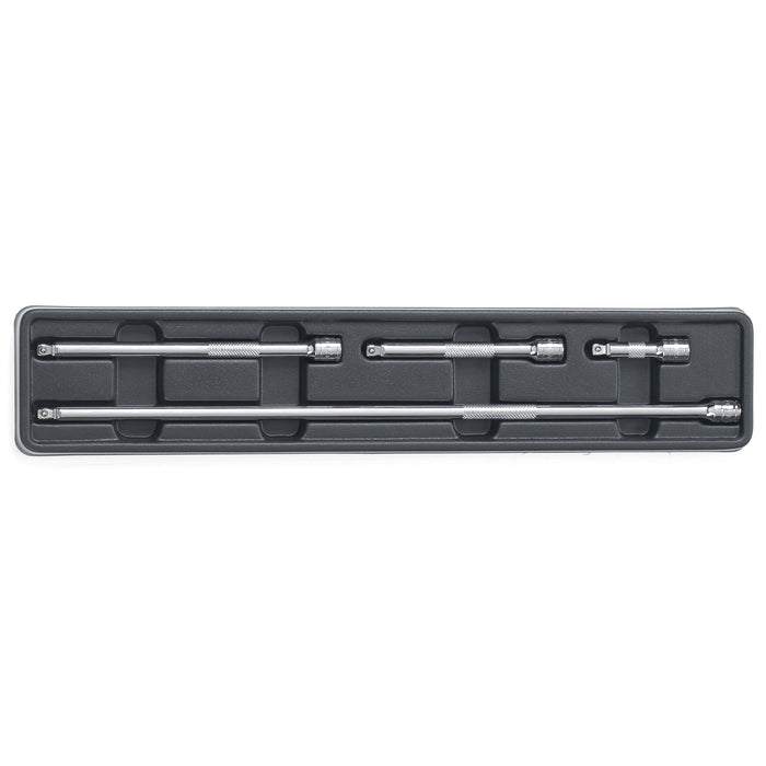 4PC 1/4" DRIVE WOBBLE EXTENSION SET 2",4",6" & 14