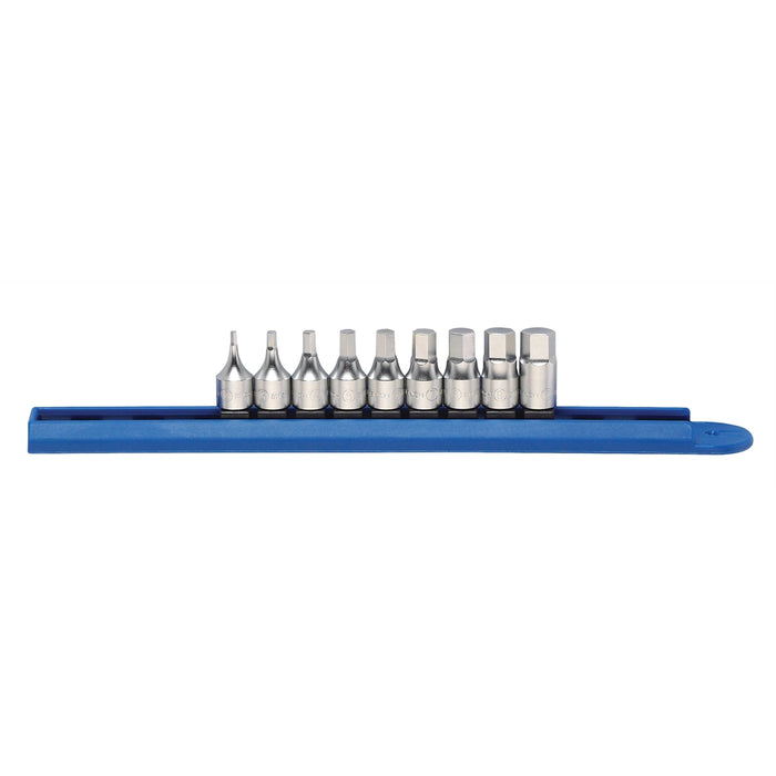 9-Piece 1/4 in. Drive Metric Stubby Hex Bit Set
