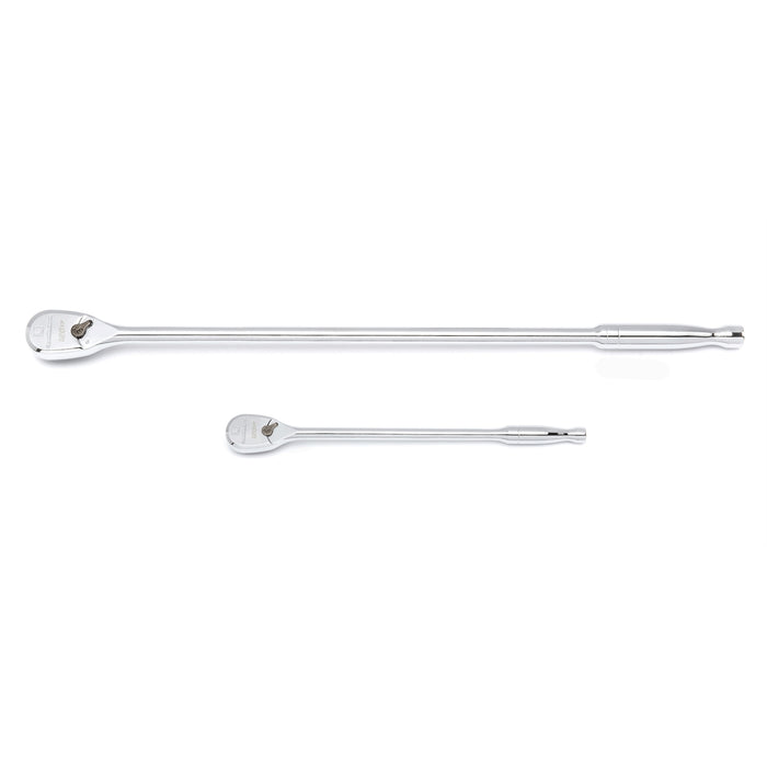 2 Piece Set 120XP Extra Long Handle Ratchets 1/4