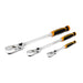 3 Pc 90T Cushion Grip Locking Flex Head Rtchet Set