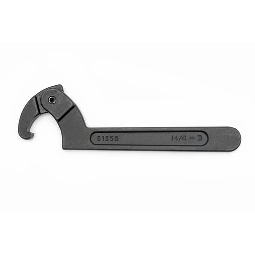 Adjustable Hook Spanner Wrench - 1-1/4" - 3"