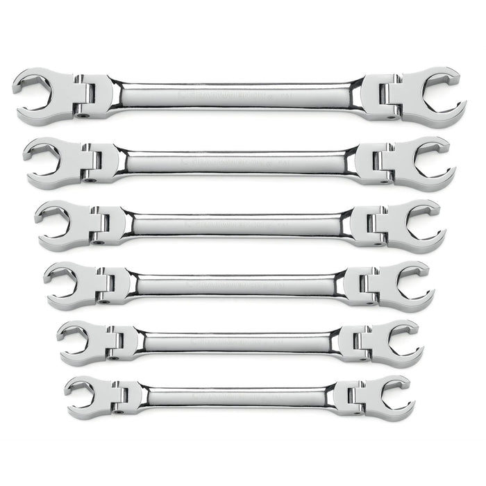 6PC FLEX FLARE NUT WRENCH SET MM