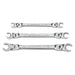 3 pc Flex Flare Nut Wrench Set- SAE