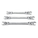 3 pc Flex Flare Nut Wrench Set- METRIC