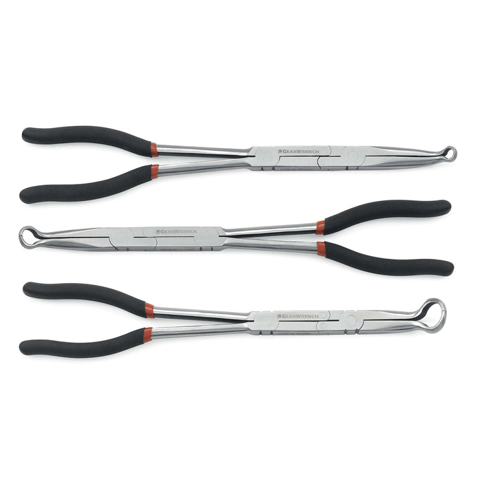 3PC DOUBLE X HOSE PLIERS SET (82017, 82018, 82019)