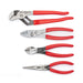 4-PC Mixed Dipped Handle Plier Set
