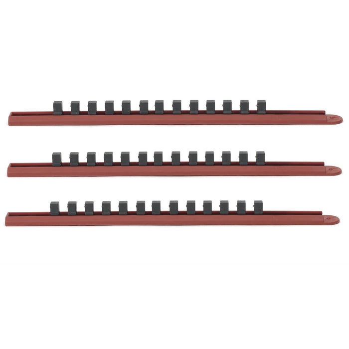 3PC SLIDE SOCKET RAIL SYSTEM (RED ONLY SET)