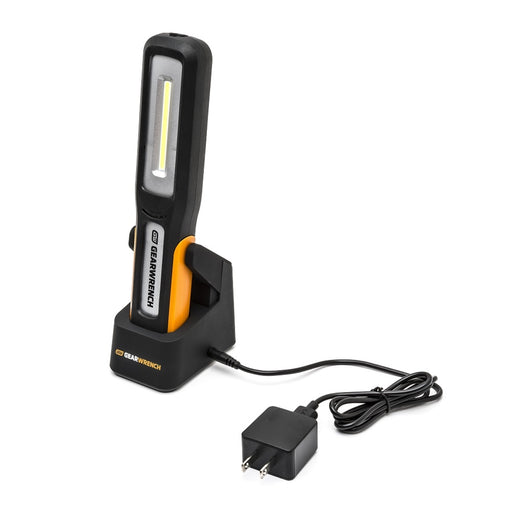 500 LUMEN RECHARGABLE WORK LIGHT WITH CHARGING STA