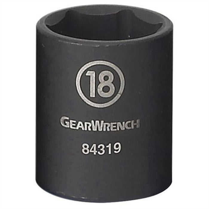 3/8" DR 6 POINT STANDARD IMPACT METRIC SOC