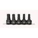5 PC. 3/4" DR SAE HEX IMP BIT SOC SET