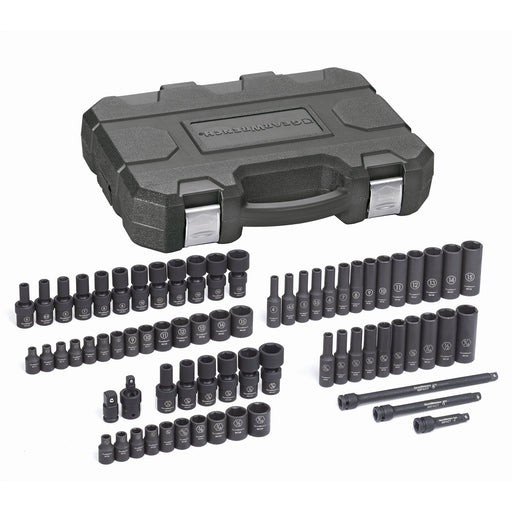71 PC. 1/4" DR IMP SOC SET SAE/MM