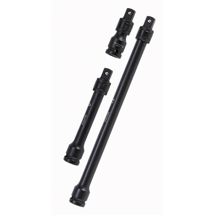 1/2" DR 3PC. LOCK"G EXT SET (3,6,12)