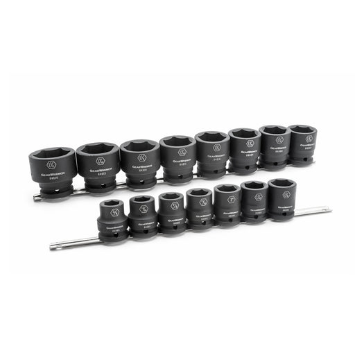 SOC SET IMP 15PC 3/4DR 6PT SAE