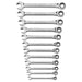 12 Pc. Metric Ratcheting Open End (Dual Ratcheting