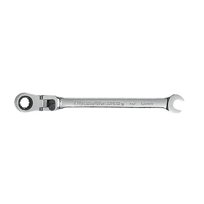 WR 8MM FLEX RAT XL 12PT 15 DEG