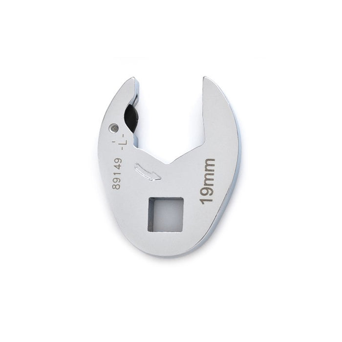 3/8" DRIVE CROWFOOT WRENCH RATCHETING 19MM