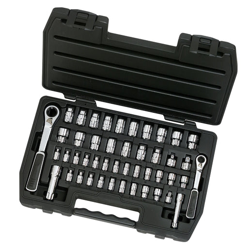46PC 1/4" & 3/8" DR. GEARRATCHET SET