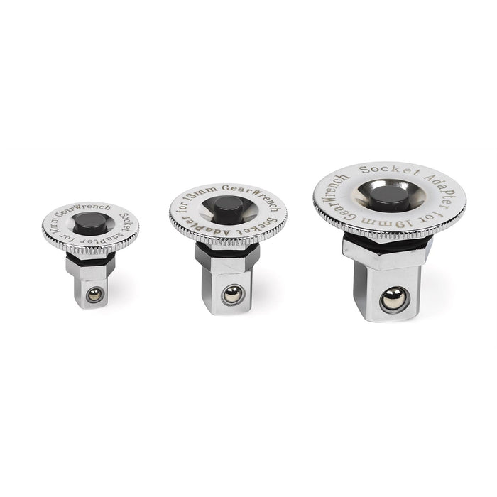 RATCHET ADAPTER 3PC METRIC
