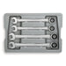 WRENCH RATCHING COMB SET 4PC 21-25MM GREARWRENCH