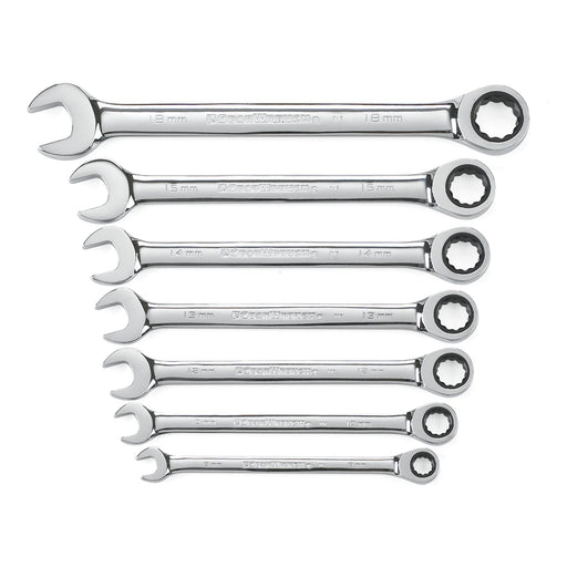 WRENCH RATCHING COMB. SET METRIC 7 PC GEARWRENCH