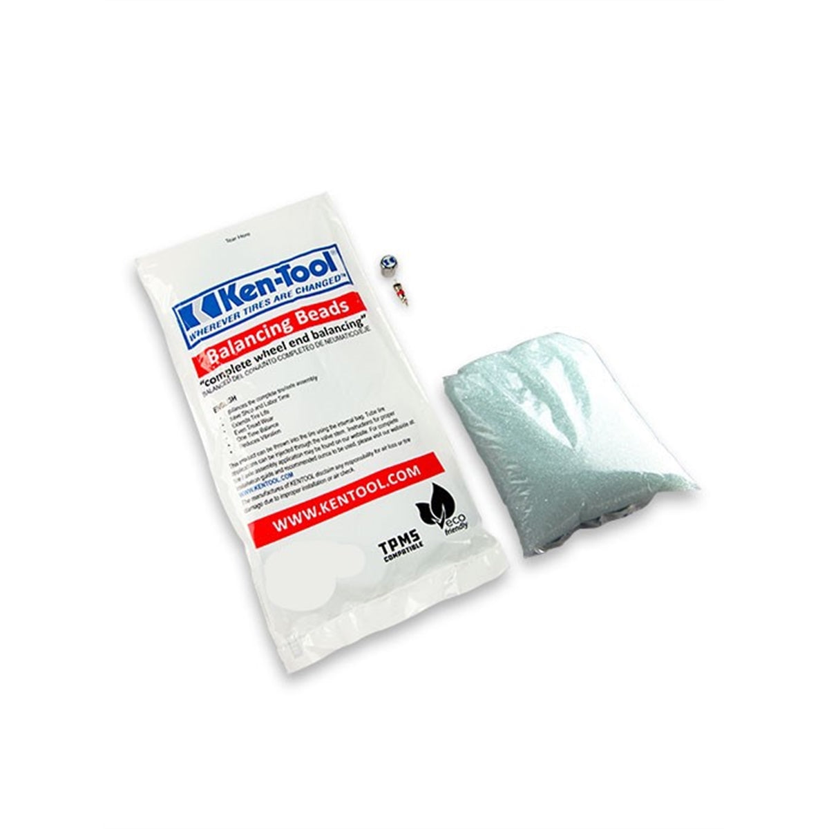 2 OZ MICRO GLASS BALANCING BEADS Case/128 Ken-tool — OEM Tech Tools
