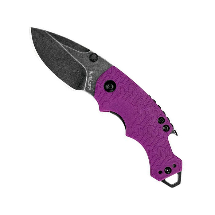 SHUFFLE BLACKWASH FINISH KNIFE, PURPLE