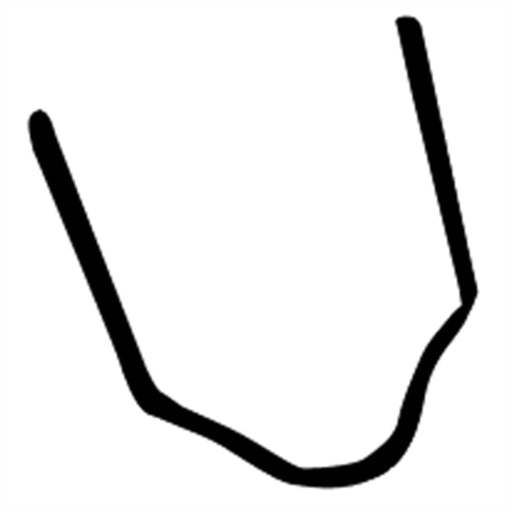 0.8mm inside corner stainless steel staple