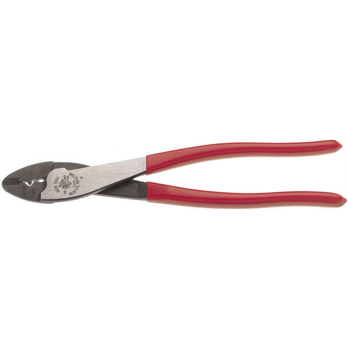 CRIMPING TOOL 9-3/4IN. F/NON INSL & INSL TERMINALS