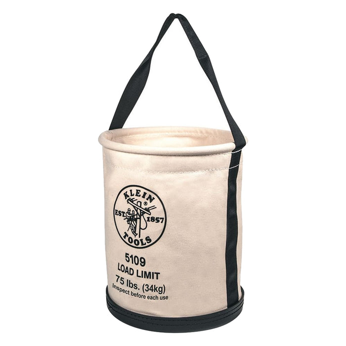 Bucket #6 Canvas Wide-Opening Straight-Wall 12"D x 15"H