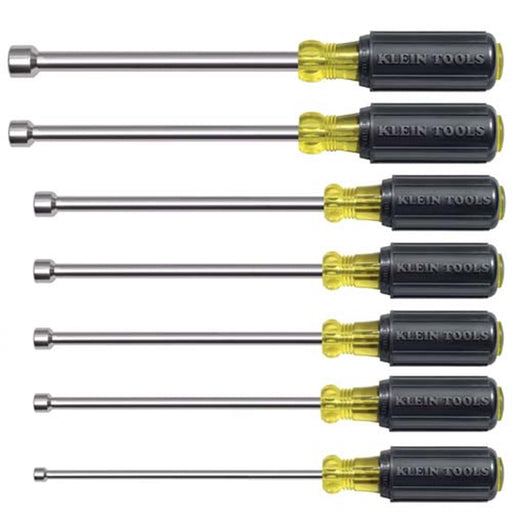 7PC MAGNETIC NUT DRIVER SET 6" SHAFTS