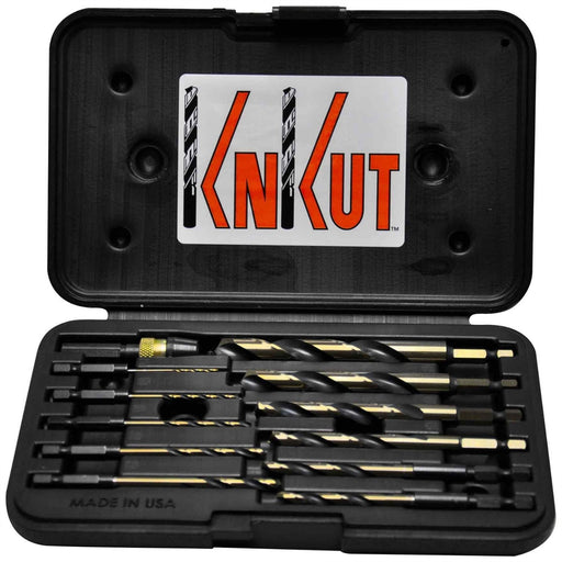 12 PC 1/4" SHANK QUICK RELEASE DRILL