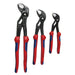 3PC COBRA CUSHION GRIP PLIER SET
