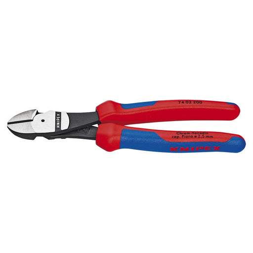 8" HIGH LEVERAGE DIAGONAL CUTTERS-COMFORT GRIP