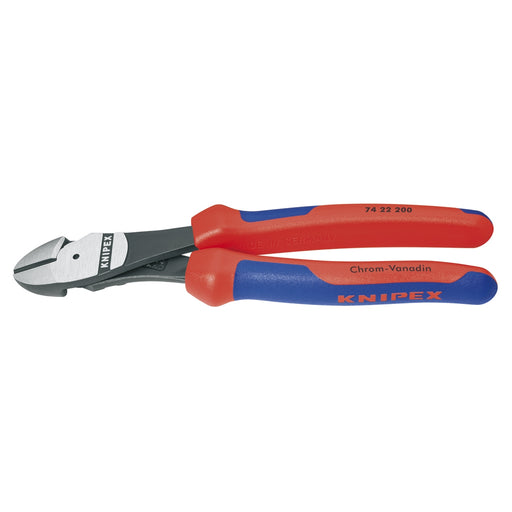 8" HIGH LEVERAGE ANGLED DIAGONAL CUTTERS-COMFORT G