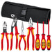 7-Piece Pliers/Screwdriver Tool Set in a Nylon Pou
