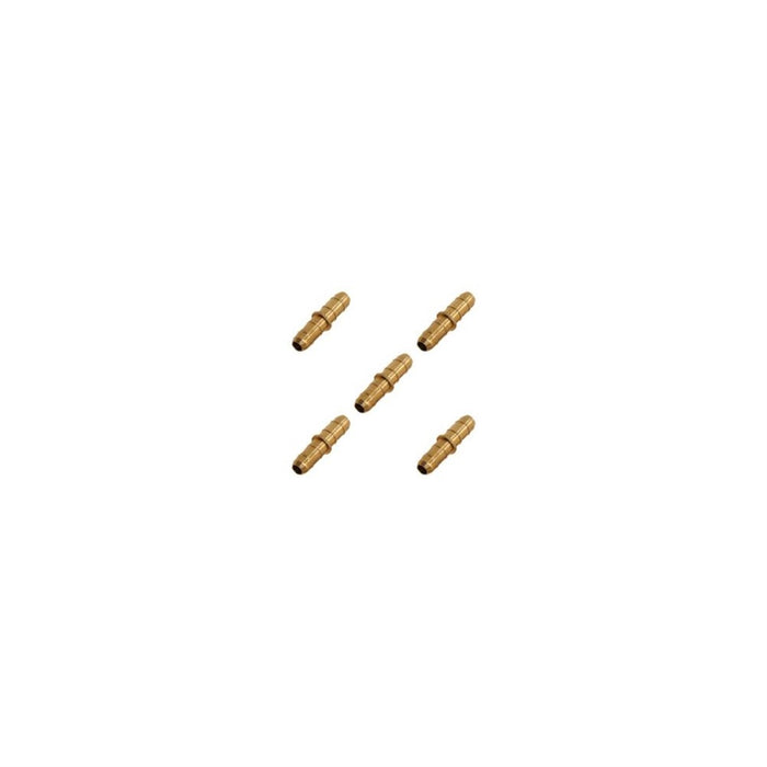 F/Line Connector Brass 1/4" 5-