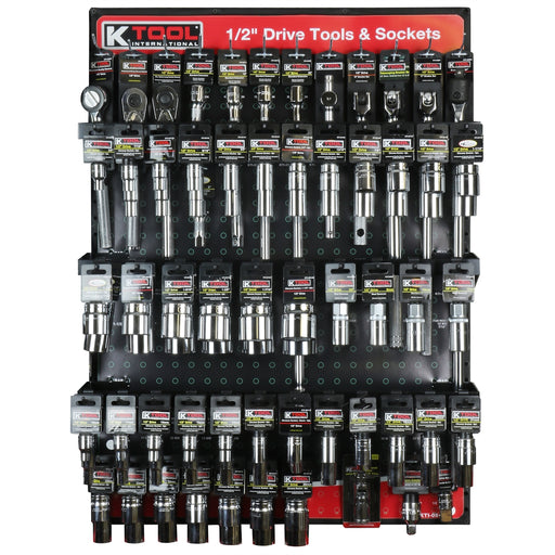 1/2" DR TOOLS SOCS DISPLAY