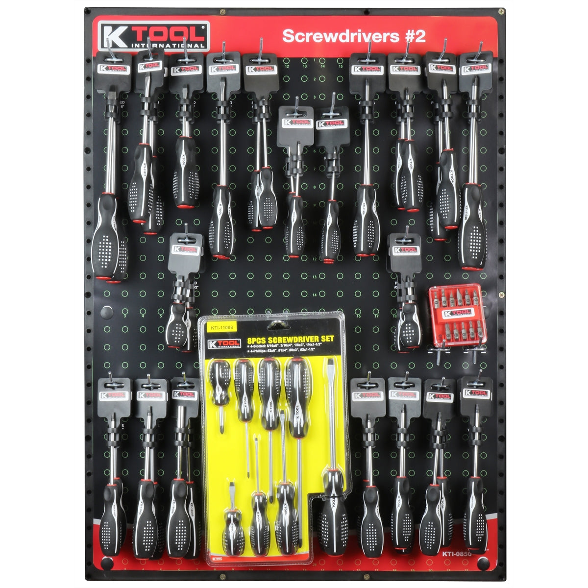 Screwdrivers Display Assortment (2 of 2) (Display K Tool International ...