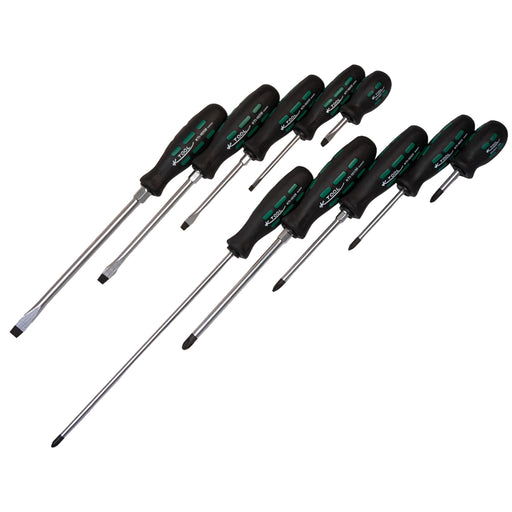 10-Piece Professional Screwdriver Set with Triangu
