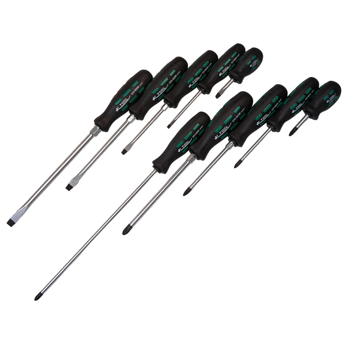 10-Piece Professional Screwdriver Set with Triangu