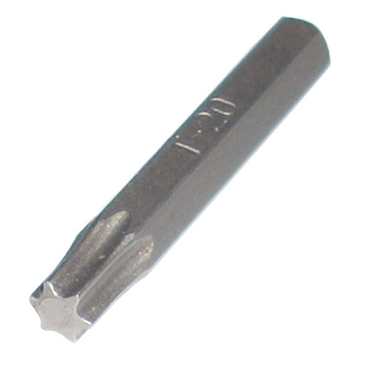 10-pk T20 x 1/4 in. Chrome Vanadium Steel Torx Bit