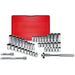 45-PIECE SPLINE SOC SET