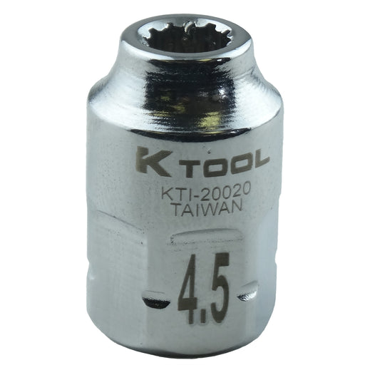 SPLINE SOC 1/4" DR 5MM