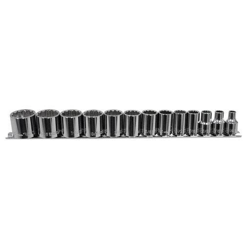13-PIECE 3/8 " DR 12-PT SAE SHA