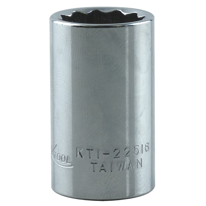 SOC 1/2 3/8D 12PT SHORT