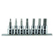 SOC HEX BIT SET 3/8" DR 7 PC. SAE