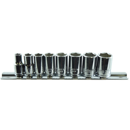 SOC SET 1/4" DR 8 PC MM