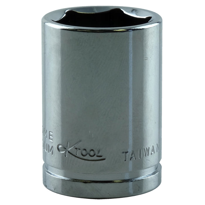 SOC 17MM 3/8D 6PT